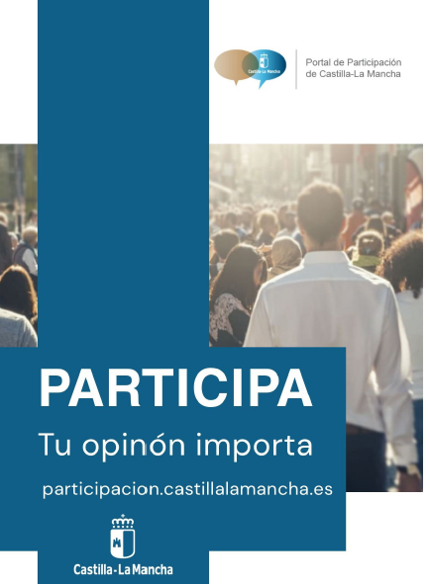Díptico para fomento de la participación ciudadana