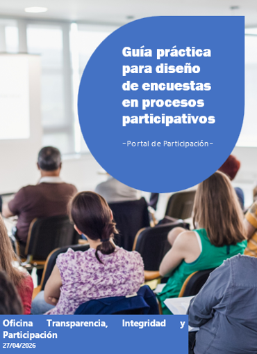 Guía práctica para diseño de encuestas en procesos participativos